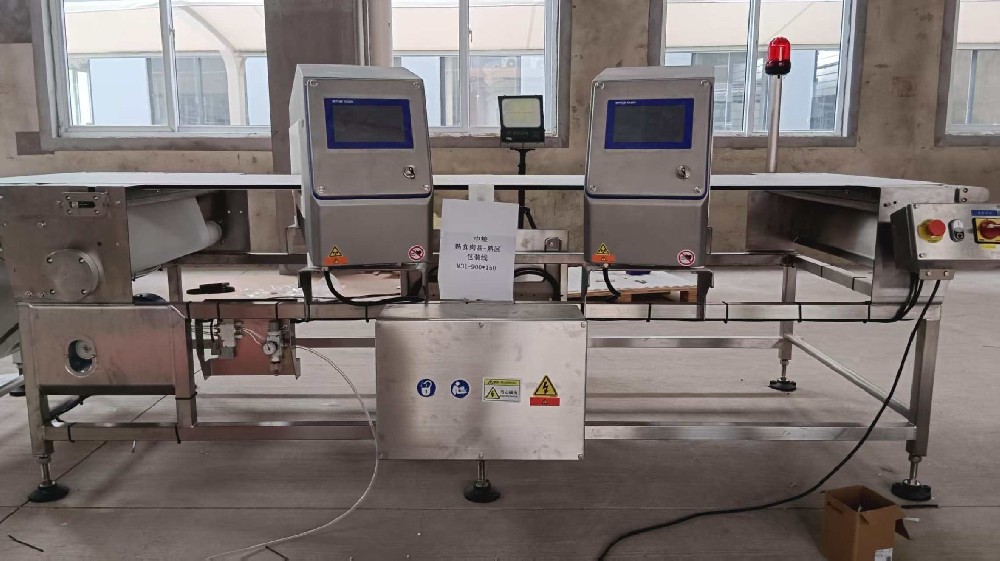 皮带式金检机定制（双头）