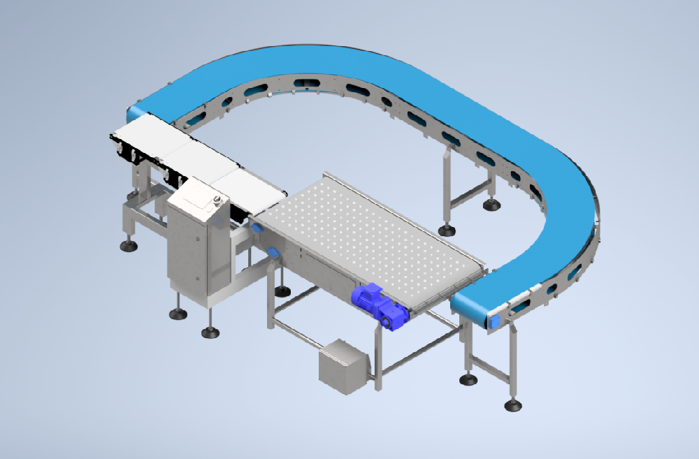 定制分道剔除输送线（模型）